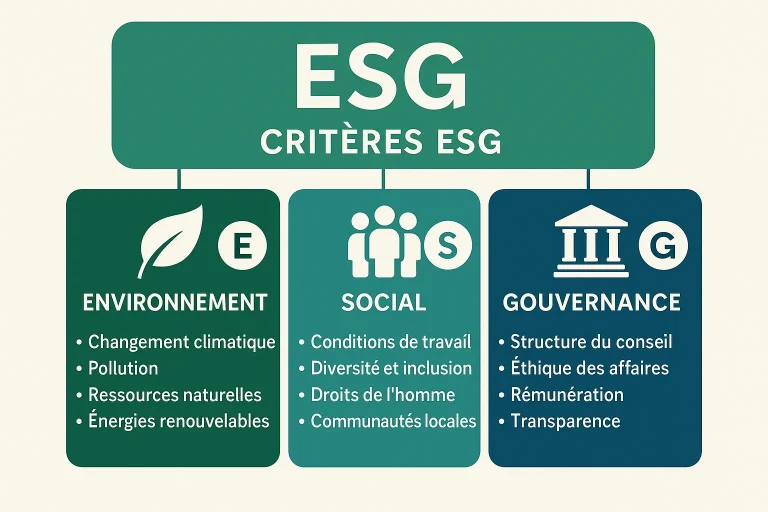 Intégrer les critères ESG dans la gouvernance — environnement, social, gouvernance