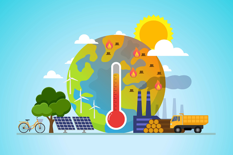 Comprendre le changement climatique — gaz à effet de serre et réchauffement global